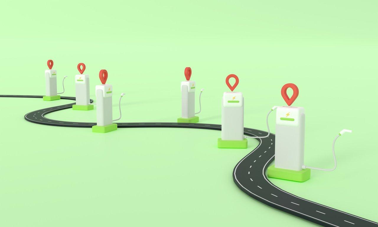 Carte interactive des bornes de recharge électrique pour camping-cars en Bretagne, facilitant vos trajets zéro émission.