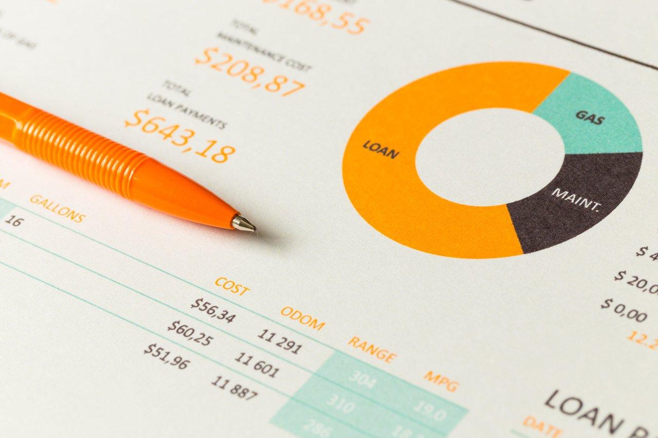 Graphique illustrant l'évolution du capital restant dû et les économies possibles d’intérêts dans un auto loan amortization chart en 2026.