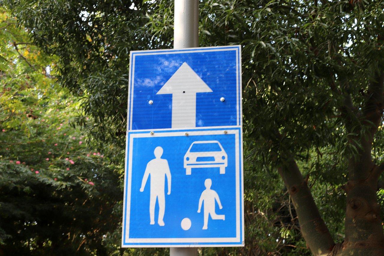 Panneau indiquant les véhicules autorisés et interdits dans une zone à faibles émissions (low emission zone sign).